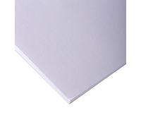 Clairefontaine 37260C Paquet Papier Dessin Croquis - 25 Feuilles Papier Dessin Blanc au Grain Très Léger - A2 42x59,4 cm 90g - Idéal pour le Dessin et Croquis au Crayon, Feutre ou Fusain
