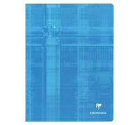 CLAIREFONTAINE Lot de 60 Cahiers piqué 24x32cm 48p 90G séyès Couverture vernie Aléatoire