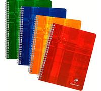 Clairefontaine Metric 8722 Cahier reliure spirale 17 x 22 cm 100 pages 90 g
