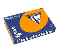 Clairefontaine Orange vif A4 Papier couleur 120 g/m² (250 feuilles) Saumon