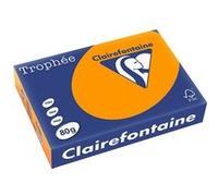 Clairefontaine Fel oranje 80 grams A4 (500 vel) - Papier A4
