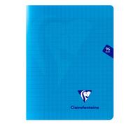Clairefontaine Pack 10 Cahiers Mimesys Piqué Polypro 17 X 22 Cm 96 Pages 90g Q.5x5 Assortis
