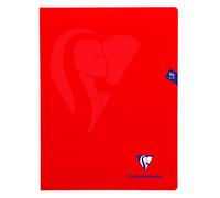 CLAIREFONTAINE Pack 10 Cahiers MIMESYS Piqué Polypro 24 x 32 cm 96 pages 90g Q.5x5 Assortis