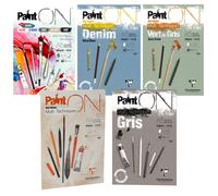 Clairefontaine PaintON Multi-Technique 250GSM Bloc De Peinture Art A4 A5 Neuf