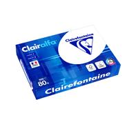 Clairefontaine Papier A4 blanc Clairalfa - 80g - Ramette de 500 feuilles