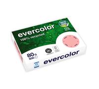 Clairefontaine Papier A4 Evercolor - 80g - Ramette de 500 feuilles - Rose