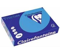 Clairefontaine Ramette de papier Trophée 120 g/m² A4 250 feuilles FSC Bleu royal