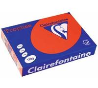 Ramette de papier - A4 - Rouge corail - 120g - Impression - 250 feuilles - Clair