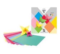 Clairefontaine - Papier origami 20x20cm - 100 Feuilles 10 teintes G