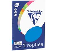 Clairefontaine bleu Caraïbes A4 Papier couleur 80 g/m² (100 feuilles)