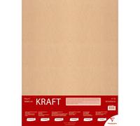 Clairefontaine Paq 25f Kraft 50x65cm 90g