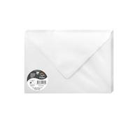 Clairefontaine Enveloppes gommées 51032C C5 16,2 x 22,9 cm 120 g/m² Blanc irisé Paquet de 20
