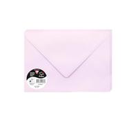 Clairefontaine Enveloppes 5862C C5 16,2×22,9 cm 120 g/m² Fermeture gommée Paquet de 20 Lilas