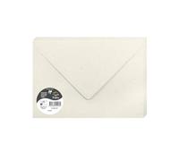 Clairefontaine Enveloppes gommées 55013C C5 (16,2×22,9 cm) 120g Paquet de 20 Papier 100% recyclé