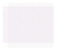 Clairefontaine Papier affiche réglure 383502C – 25 feuilles 60×80 cm 90 g Grands carreaux