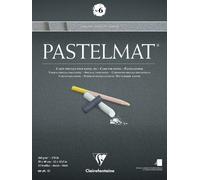 Clairefontaine Pastelmat Glued Pad N6 Carnet de croquis 12 30 x 40 cm 360 g
