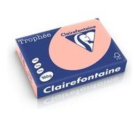 Clairefontaine Pêche A4 Papier couleur 160 g/m² (250 feuilles) Rouge Cardinal