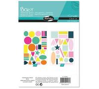 Clairefontaine Pochette 620 Gommettes Baby 20 Planches 14,8x21 Cm Géométriques Géantes
