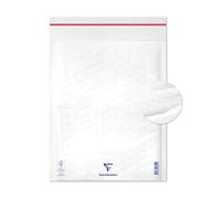 Clairefontaine Pochette À Bulles 265x360 Kraft Blanc 90g Pqt 10