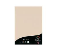 Clairefontaine Pollen - Crème - A4 (210 x 297 mm) - 120 g/m² - 50 unités papier uni
