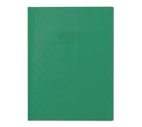 Calligraphe Protège-cahier 71305AMZC Grain Madras Vert 24x32 cm avec porte-étiquette et marque-pages