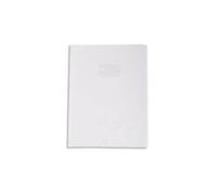 Clairefontaine Protège-Cahier Grain Cuir 20/100ème 21x29,7 Blanc