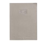 CLAIREFONTAINE Protège-cahier Grain cuir 20/100ème 21x29,7 Gris