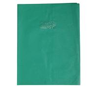 CLAIREFONTAINE Protège-cahier Grain Cuir 20/100ème 24x32 vert sapin