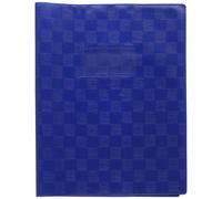 Clairefontaine Protège-Cahier Madras Pvc 22/100e Avec Rabat Marque Page 21x29,7 Jaune