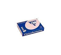 CLAIREFONTAINE Ramette 500 Feuilles Papier 80g A4 210x297 mm Certifié FSC ROSE