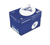 Clairefontaine - Réf. 2618C - 1000 feuilles de papier blanc au format A4 - Clairalfa 160 g/m² - Carton contenant 4 ramettes de 250 feuilles - Couleur : Blanc (171 CIE)