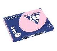 Clairefontaine Rose A3 Papier couleur 120 g/m² (250 feuilles)