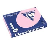 Clairefontaine Rose A3 Papier couleur 160 g/m² (250 feuilles)