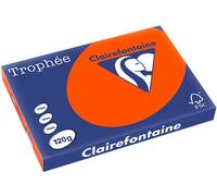 Clairefontaine Rouge cardinal A3 Papier couleur 120 g/m² (250 feuilles)