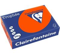 Clairefontaine Rouge cardinal A4 Papier couleur 210 g/m² (250 feuilles)