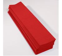 CLAIREFONTAINE Rouleau de de papier Crepon - Sous sachet - 40 g/m² - Rouge