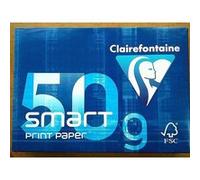 Clairefontaine Ramette de papier Smart 1932 – A4 50 g 500 feuilles Blanc Lot de 6