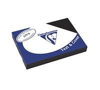 Clairefontaine "Text & Cover" 2730 C couvertures Lot de 100 Noir