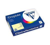 Clairefontaine Jaune A4 Papier couleur 80 g/m² (500 feuilles)