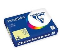 Clairefontaine Jaune citron A4 Papier couleur 80 g/m² (500 feuilles)