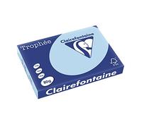 Clairefontaine Trophée 1256 Ramette de 500 feuilles papier 80 g Format A3 Bleu