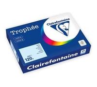 Clairefontaine Trophée - 157 microns - bleu - A4 (210 x 297 mm) - 120 g/m² - 250 feuille(s) zéro plastique - papier teinté G