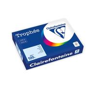 Clairefontaine Ramette de papier Bleu azur A4 120 g/m² 250 feuilles Zéro plastique