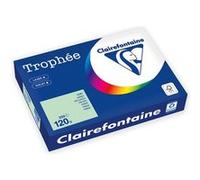 Clairefontaine Trophée - 157 microns - vert - A4 (210 x 297 mm) - 120 g/m² - 250 feuille(s) zéro plastique - papier teinté G