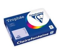 Clairefontaine Trophée - 209 microns - lilas - A4 (210 x 297 mm) - 160 g/m² - 250 feuille(s) zéro plastique - papier teinté G