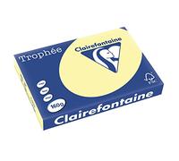 Clairefontaine Trophée A3 A3 (297×420 mm) Jaune papier jet d'encre - Papiers jet d'encre (A3 (297x420 mm), Photocopie, Jaune, 160 g/m², FSC)
