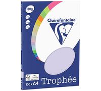 Clairefontaine Trophée Lot de 100 Mini Feuilles de Papier A4, 21 x 29,7 cm