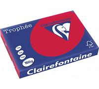 Clairefontaine Trophée Papier A3 (297 x 420 mm) pour copies Rouge 160 g/m²