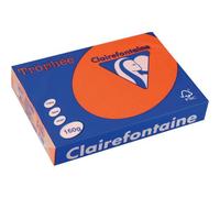 Ramette de papier - CLAIREFONTAINE - 1218 - A4 120g - Rouge groseille - 250 feuilles