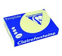 Clairefontaine Trophée - Papier teinté - jaune citron - A4 (210 x 297 mm) - 160 g/m² - 250 feuille(s)